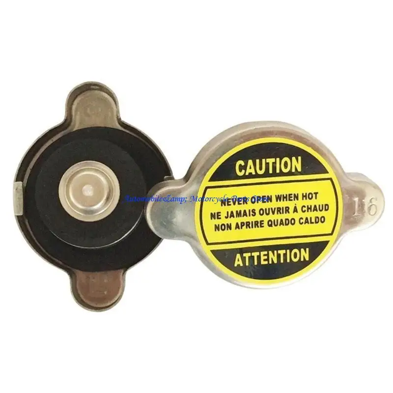 H7BD Motorcycle ATV Universal Radiator Coolant Reservoir Overflows Recovery Caps 1.6 Bar Aluminium Lid