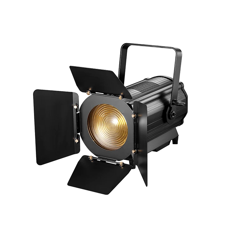 

600W Bi Color Warm White Cold White 2In1 Manual Auto Zoom Led Fresnel Light For Theater Studio