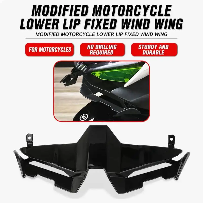 For CFmoto 675SR 675 SR 675SR-R 2024 2025 Motorcycle Front Fairing Winglets Aerodynamic Wing Shell Cover Protection Guards Kit