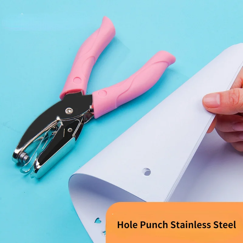 Leuke Kawaii Rubber Mouwen Star Hart Perforator Rvs Ronde Perforator Papier Scrapbooking Diy Craft Shape Cutter