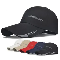 2024 czapka sportowa męska dla ryb moda na świeżym powietrzu linia Baseball długi daszek rondo odcień Snapback kapelusz przeciwsłoneczny Bone Gorras