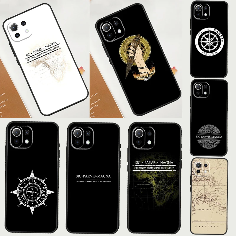 

Sic Parvis Magna Uncharted Case For Xiaomi 14T 13T 12T 11T Pro 13 14 15 Ultra POCO X6 Pro X3 X5 F5 F6 M6 X7 Pro Cover