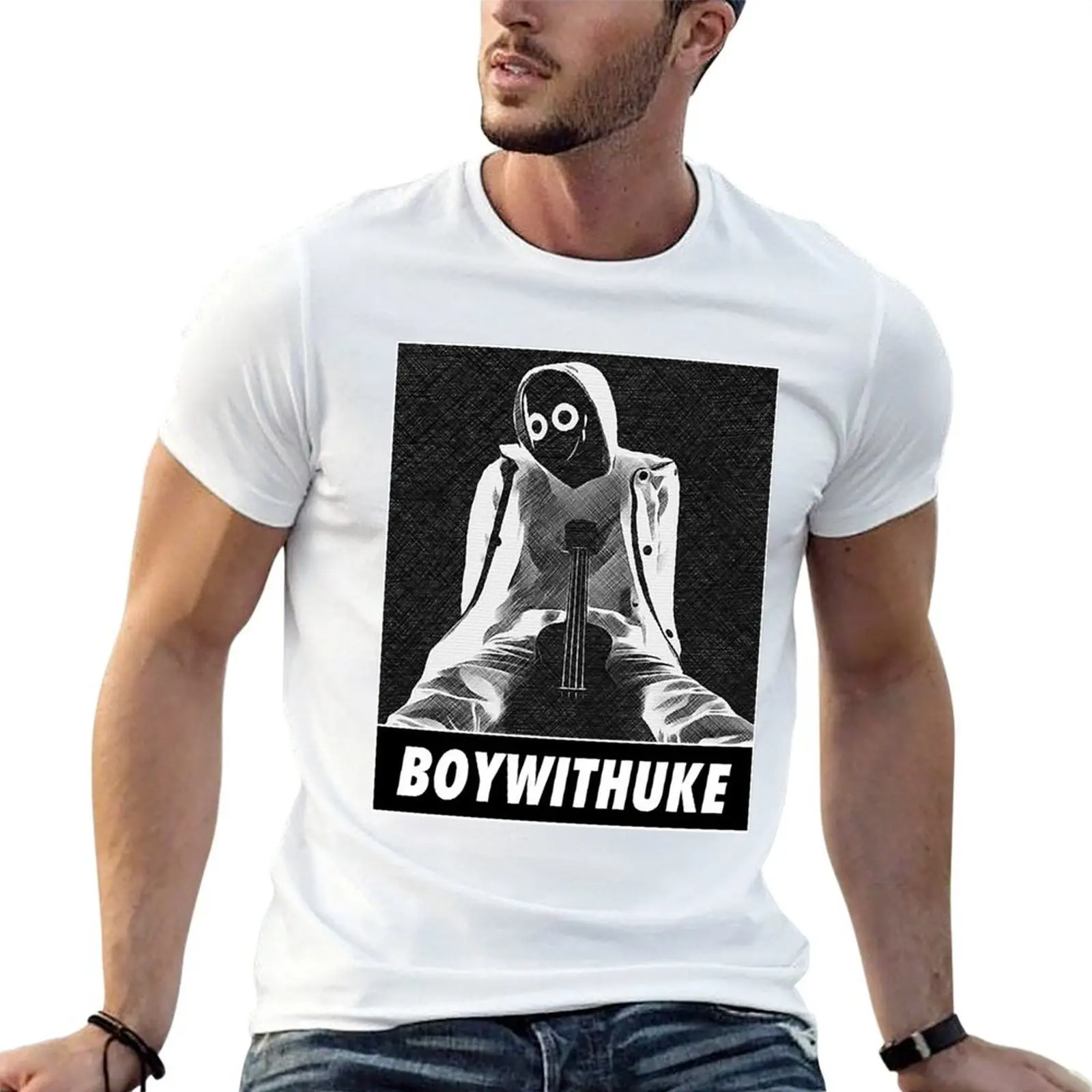 

boywithuke toxic boywithuke songs T-Shirt man t shirts cotton t shirt man casual t shirt man plain T-Shirt