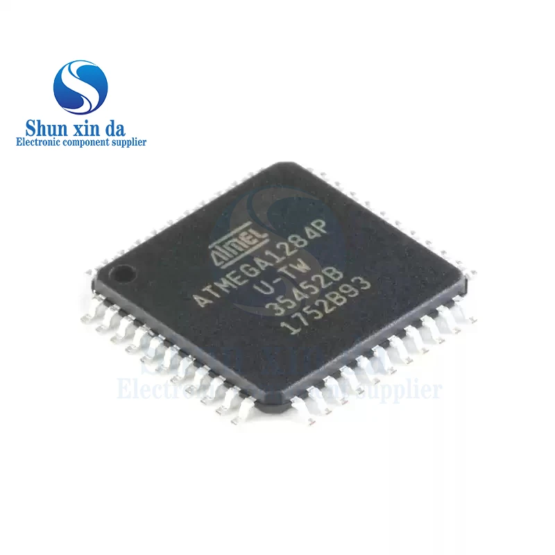Original ATMEGA1284P-AU TQFP-44 Chip Microcontroller 8-bit 128K Flash Memory
