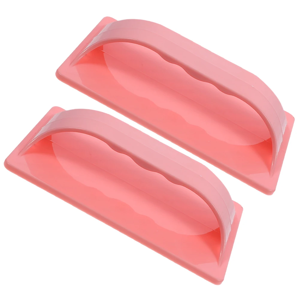 

2pcs Hot Dogs Pink Kitchen BBQ Tools Plastic Sausage Slicer Reusable Meat Cutters Easy Clean Household Practical Gadgets