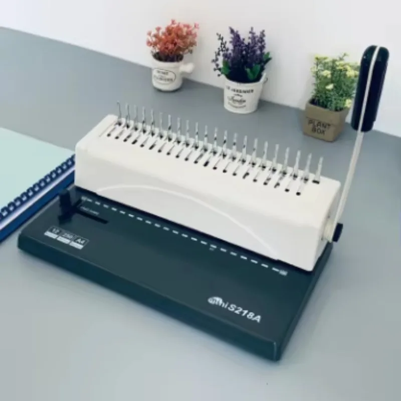 

A4 Size 12 Sheets Office Manual Comb Binding Machine
