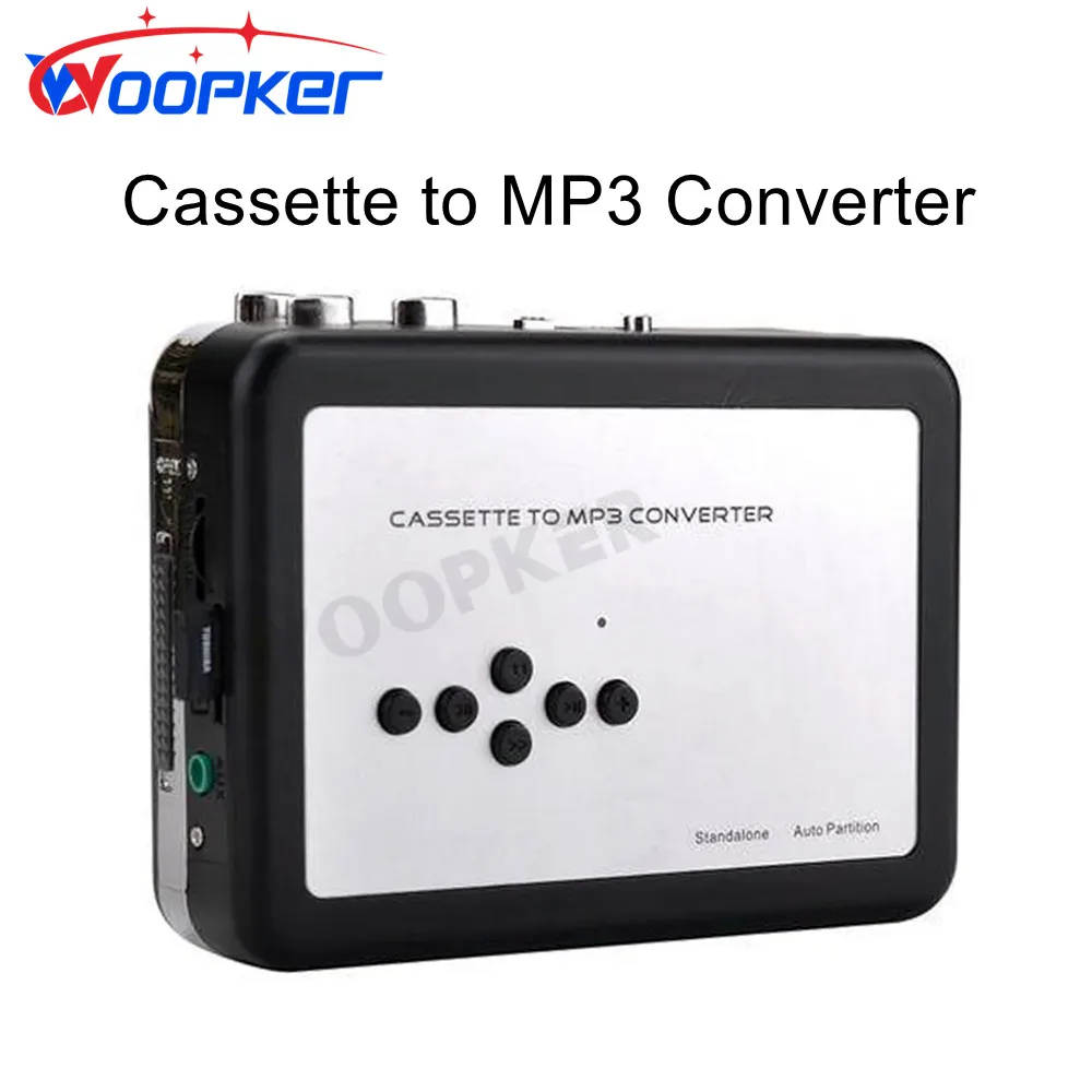 

Woopker Cassette Tape to MP3 Converter USB Cassette Capture Walkman Tape Player Convert Tapes to U-Disk