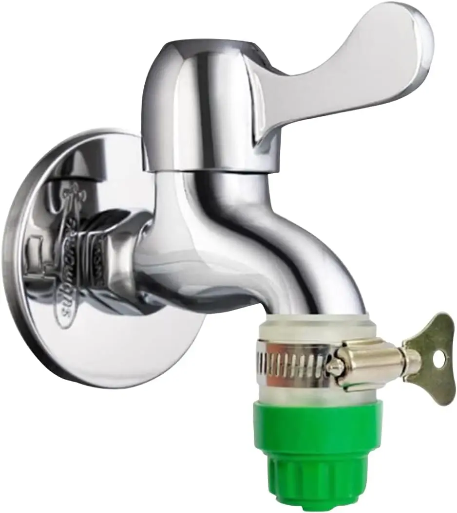 Plastic Home Hose Faucet Adapter, Garden Hose Water Pipe Quick Connector Hose Fitting Car Washing Garden Irrigation Connector