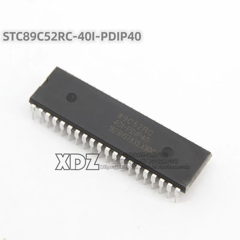 5pcs/lot STC89C52RC-40I-PDIP40 89C52RC-40I-PDIP40 89C52RC 40I-PDIP40 Single chip microcontroller chip