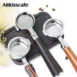 51MM Bottomless Portafilter Two Ears For Delonghi ECP35.31 ECP3420 With 2-Cups Filter Basket Coffee Accessories Espresso Machine