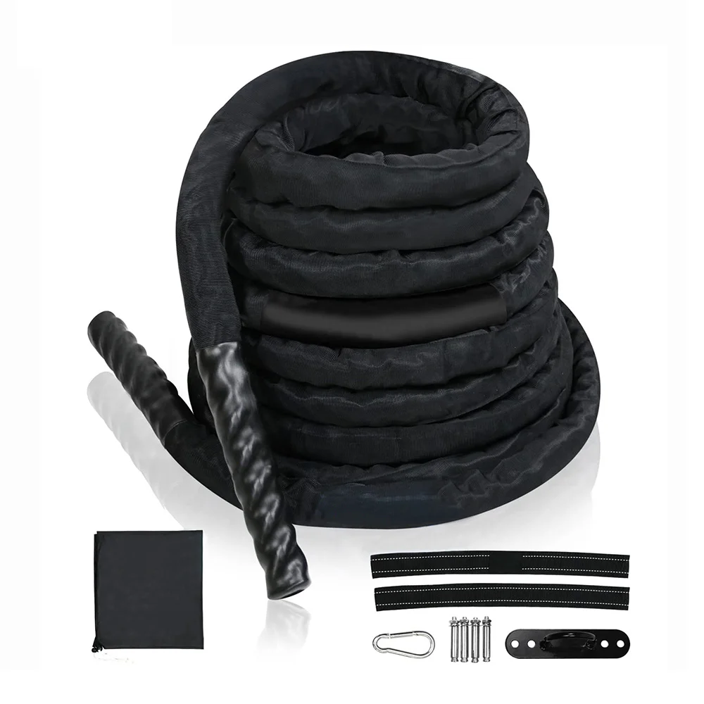 

Bootcamp Workout Low-Impact Battle Ropes for Intense Training
