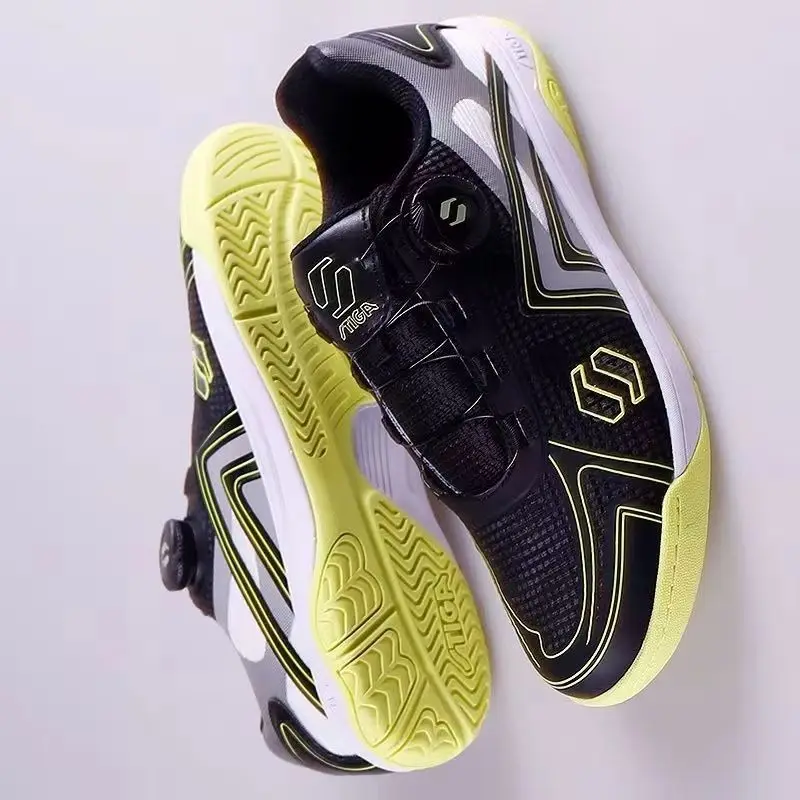 

Новинка 2024 года, обувь для настольного тенниса, мужская и женская обувь класса люкс, брендовая обувь для пар, удобная спортивная обувь, обувь для бадминтона с быстрой шнуровкой