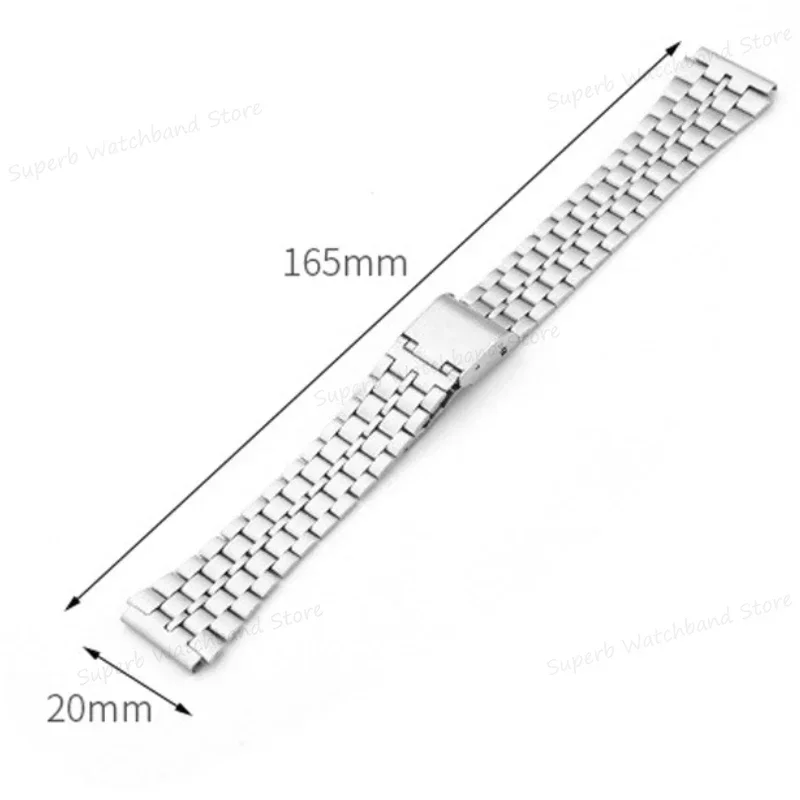 18mm Metal Watch Band for Casio SGW400 F91W F84 F105 F108  A158 A168 AE1200 AE1300 Gold Bracelet Watch Accessories