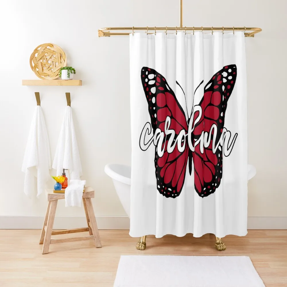 

Carolina Butterfly Shower Curtain Bathroom Box Modern Showers For Bathroom Bathroom Accessories Accessorys Curtain