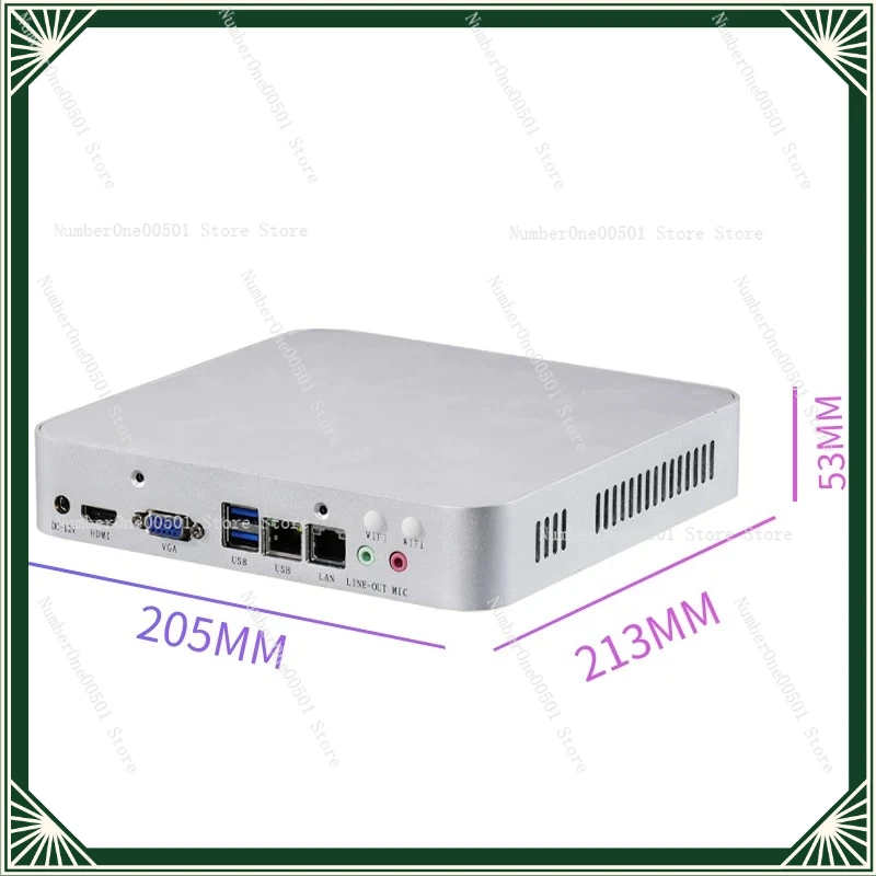 

Мини-ПК HD4001 ITX с интегрированным процессором 1037U/I3/I5/I7 для домашнего использования (Shadow Mini PC)