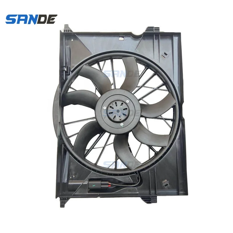 W211 C219 Engine Radiator Cooling Fan A2115001693 A2115000593 A2115000693 600W Cooling Fan