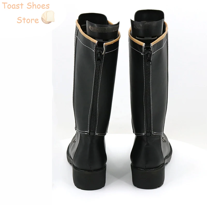 The Bat Cosplay Shoes Superhero Game  Bruce Cosplay Wayne Boots Halloween Carnival Props PU Shoes Costume Prop