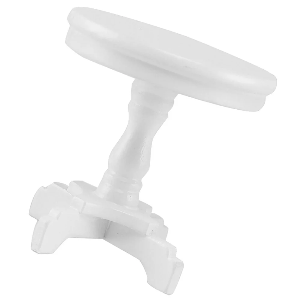 Miniaturowy Stolik Kawowy Domek dla Lalek Meble Komoda Biurko Model Herbaty Okrągła Dekoracja Warsztat