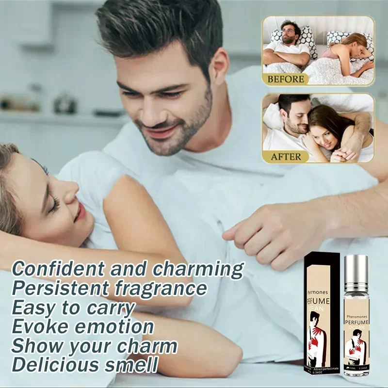 Perfume de feromonas para coqueteo sexual para hombres y mujeres, Perfume Sexy para adultos, aceite esencial