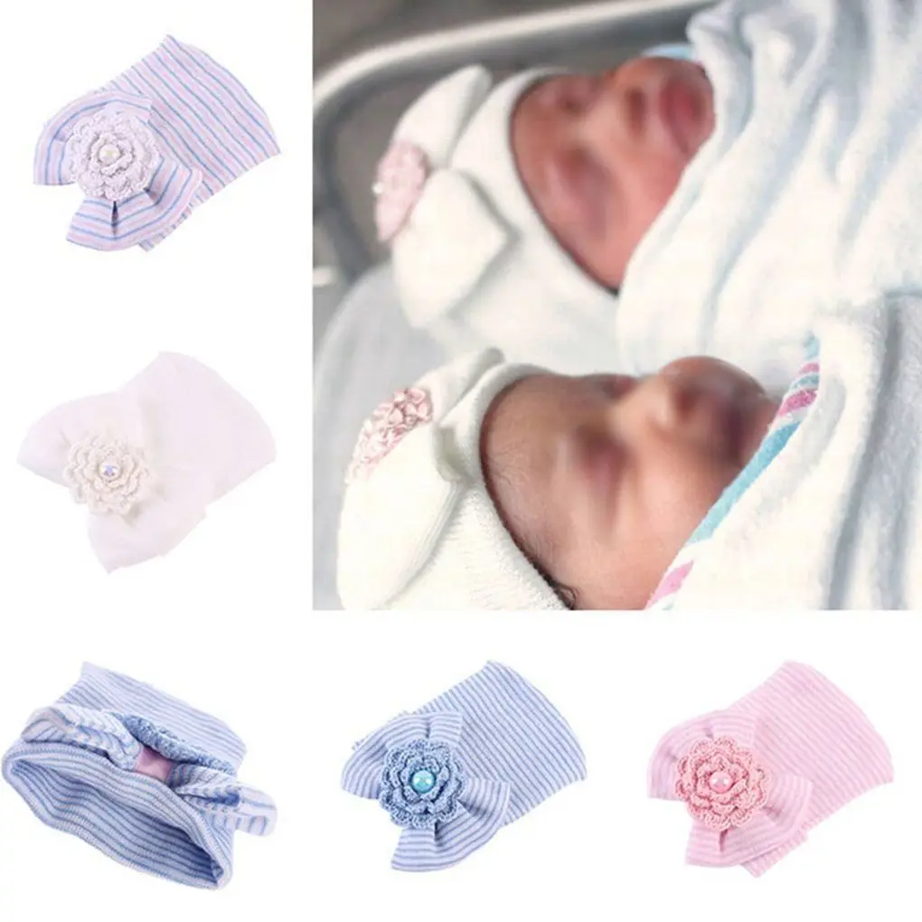 Lovely Baby Infantil Chapéus de Algodão Bonito Bowtie Bonés Meninos Meninas Inverno Quente Mini Gorros Skullies Cap Recém-nascidos