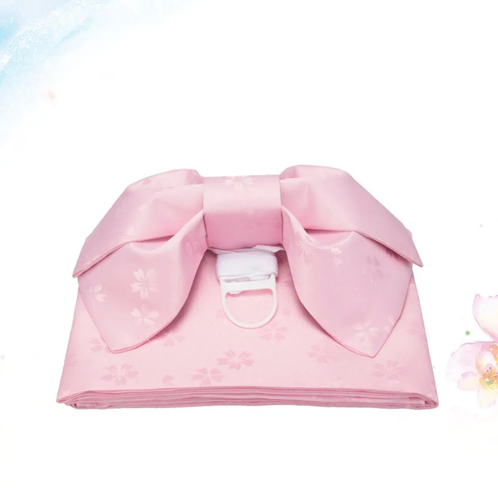 

1pc Japanese Style Kimono Yukata Belt Women Cute Waist Bow Attire Bathrobe Vintage Pattern Portable Travel Accessories