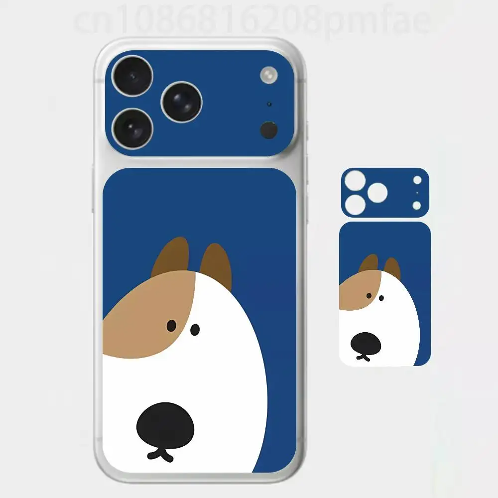 Cute Animal Patterns Premium Skin Wrap for iphone 17pro 17promax, Back Frame Camera Protective Decal (Not Case)