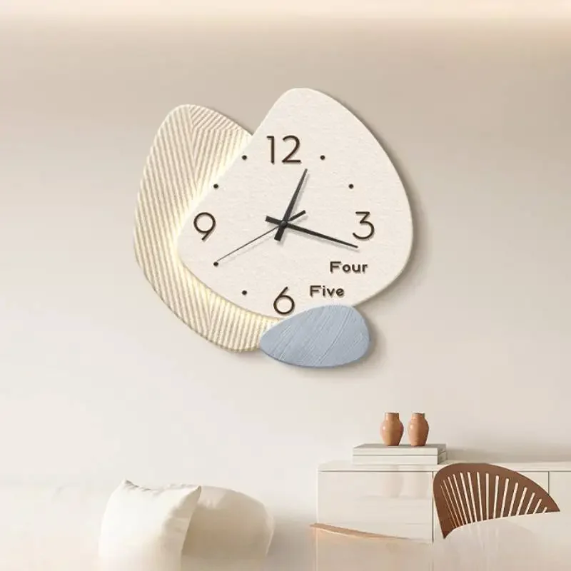 European Premium Quiet Wall Clocks High Quality Living Room Wall Clock Luxury Christmas Aesthetic Orologio Da Parete Decoration