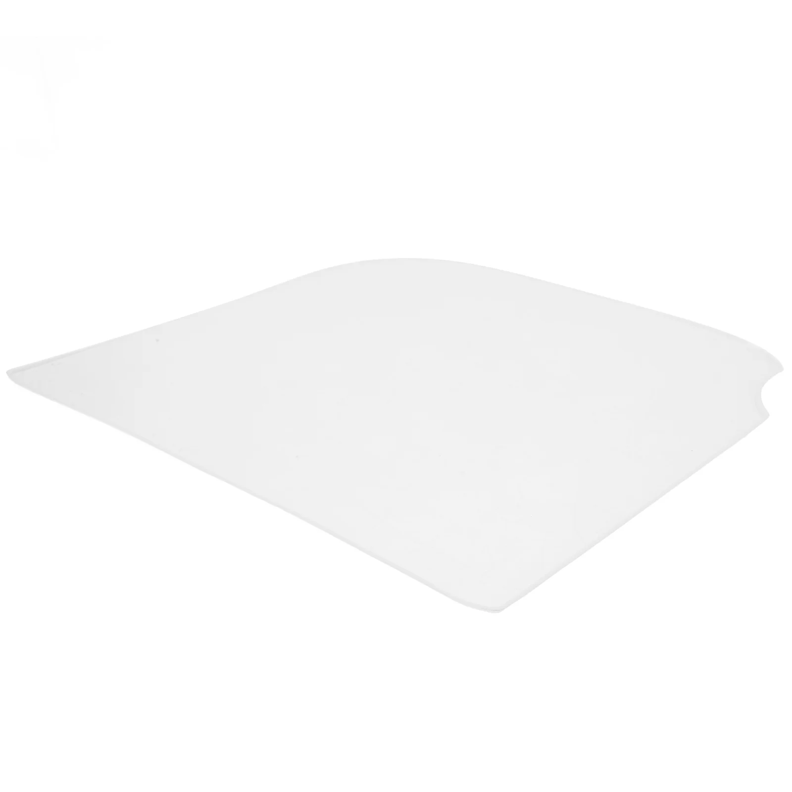 

Baby Highchair Placemat Kids Silicone Tray Mat Non Slip Table Chair Pad White Cartoon Pattern Easy Clean Dinning Practical