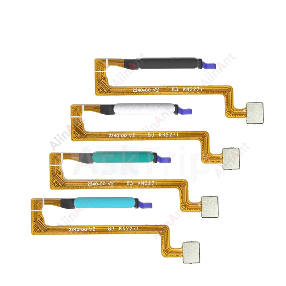 Back Side Power Button Touch ID Finger Sensor Fingerprint Scanner Flex Cable For Xiaomi Redmi Note 12 Pro Plus 4G 5G Turbo Parts