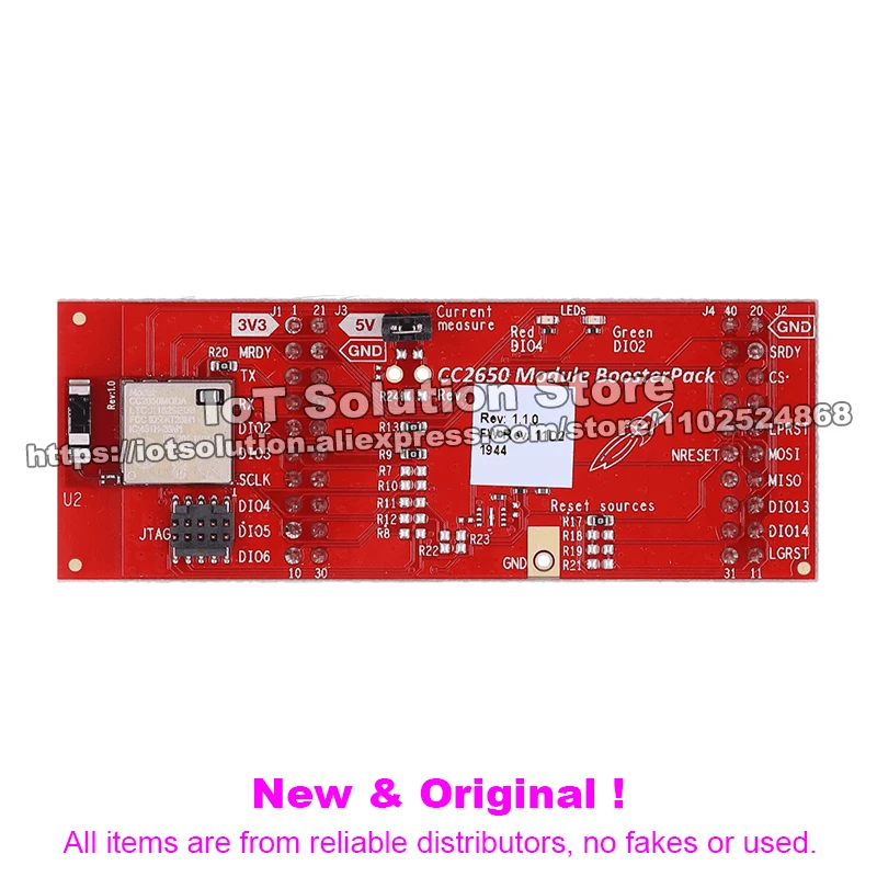 BOOSTXL-CC2650MA TI SimpleLink BT low energy CC2650 Module BoosterPack Plug-in Module BOOSTXL CC2650MA