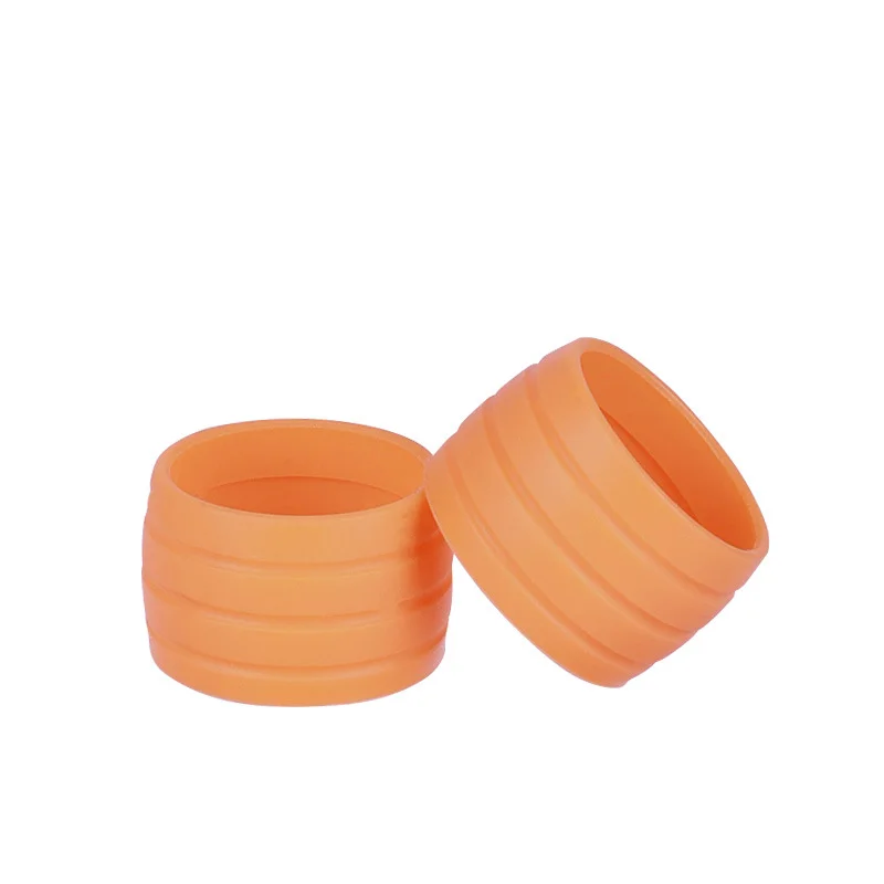 2 stücke Straße Fahrrad Lenker Strap Band Befestigung Silikon Ring Anti-Slip Gummi Hülse Schlaufen Hohe Elastische Lenker Band feste Ring