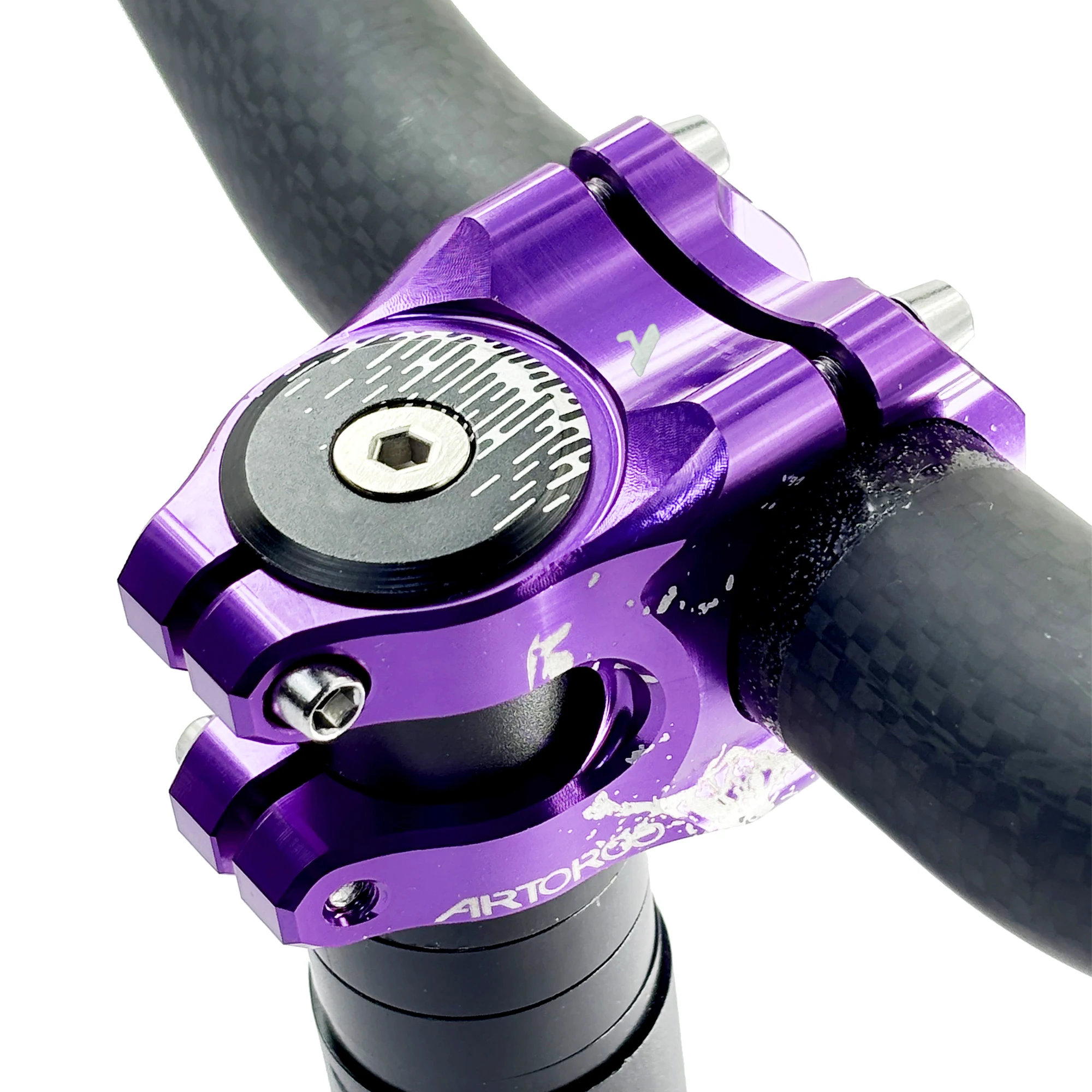 ARTOROO 31.8 مللي متر MTB سباق الدراجة الجذعية سبائك الألومنيوم ، CNC أسفل هيل دراجة هوائية جبلية المقود قصيرة الجذعية ، دراجة الملحقات