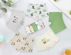 5 pairs of children's underwear boys flat angle baby four-corner children's Shorts Boys Cotton not clip pp