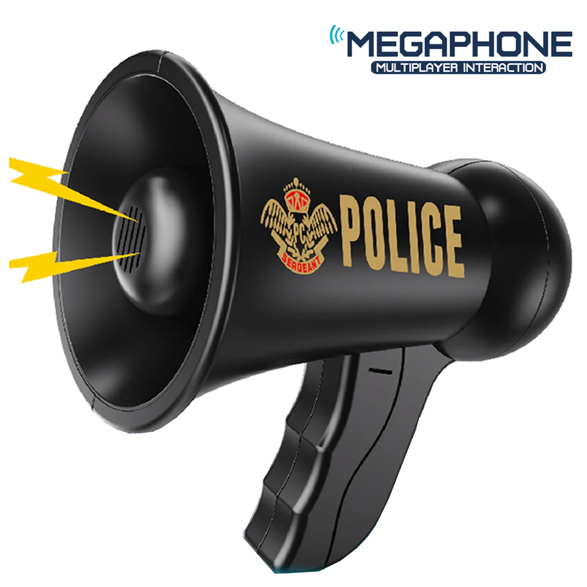 スピーカー子供のおもちゃ、メガホン拡声器おもちゃクールなボイスチェンジャーラウドスピーカースピークまたはサイレン音声ギフト男の子と女の子へ