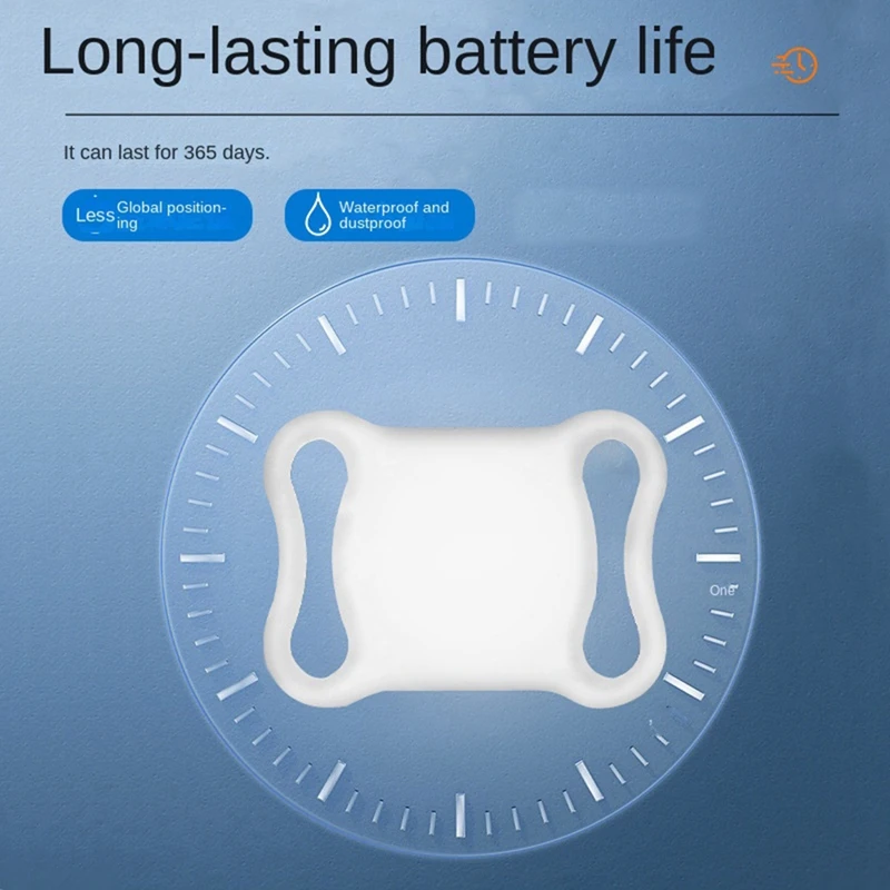 Smart Gps Tracker Cat Dog Waterproof Cat Locator Mini Gps Tracker Anti-Lost For Android/Ios Bluetooth Locator