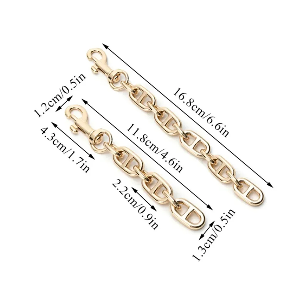 Catena estesa per borsa Catena di estensione in metallo Borsa a tracolla per ascelle Trasformazione Borse a tracolla Estendi accessori per borse a