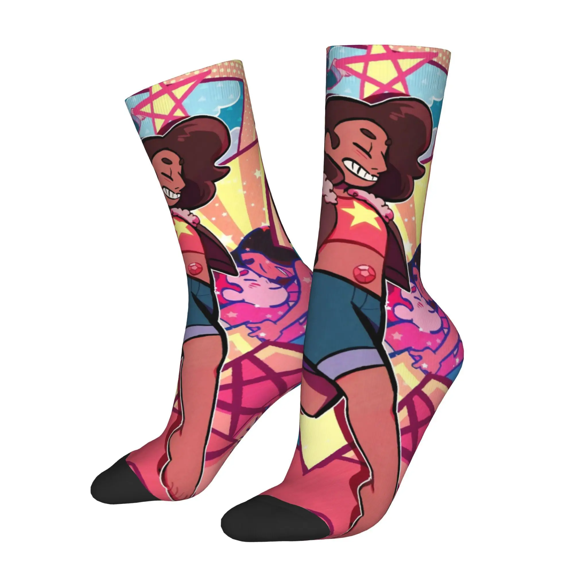 

Мужские велосипедные носки StevenUniverse, влаговые новинки, всесезонные спортивные носки
