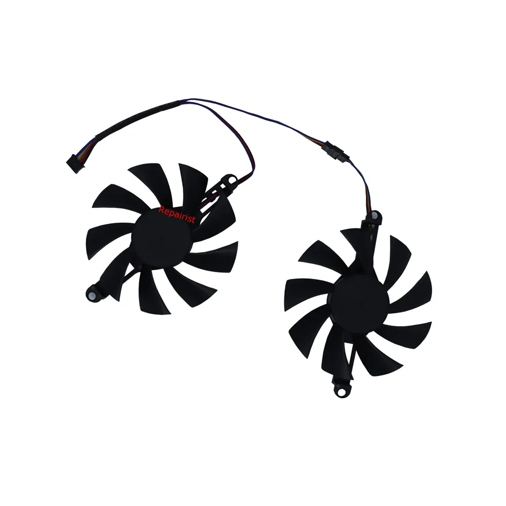 2Pcs/Set,85MM Size,98MM Mounting,Video Card Fan,FL8015 12VB,FL801512VH,For Kllisre GTX 960 4GB,For Kllisre RX 5600 6GB Gaming