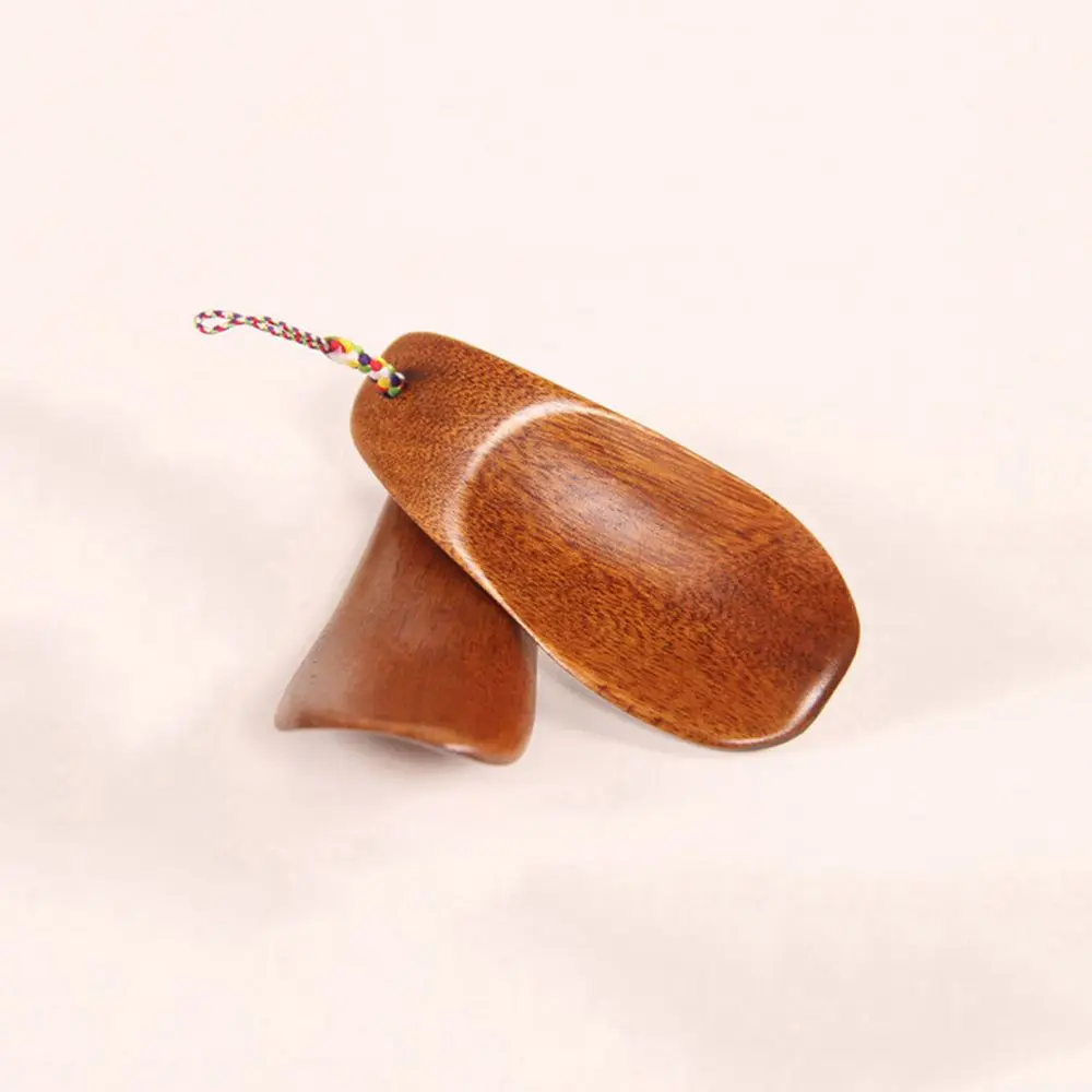 Flexible Shoe Lifter Famale Home Tools Shoes Accessories Shoe Spoon Male Wood Shoe Horns
