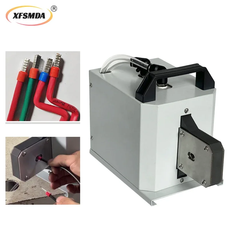 

XFSMDA 0.8-25 Square Pneumatic Tube Terminal Crimping Machine Insulated Cold Crimping Clamp Fast Quadrilateral Crimping Machine