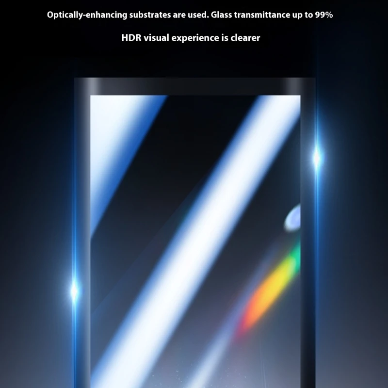 تقلبات شاشة LCD Glass شاشة LCD للاصطدامات LCD Screen Protectors