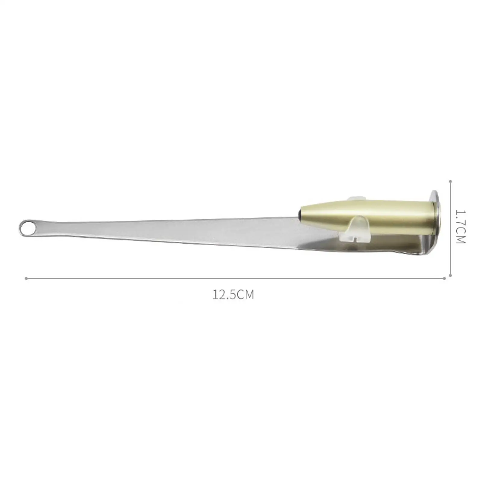 High Performance Tonsil Cleaner with Suction Bulb for Bad Breath Removal Stainless Steel