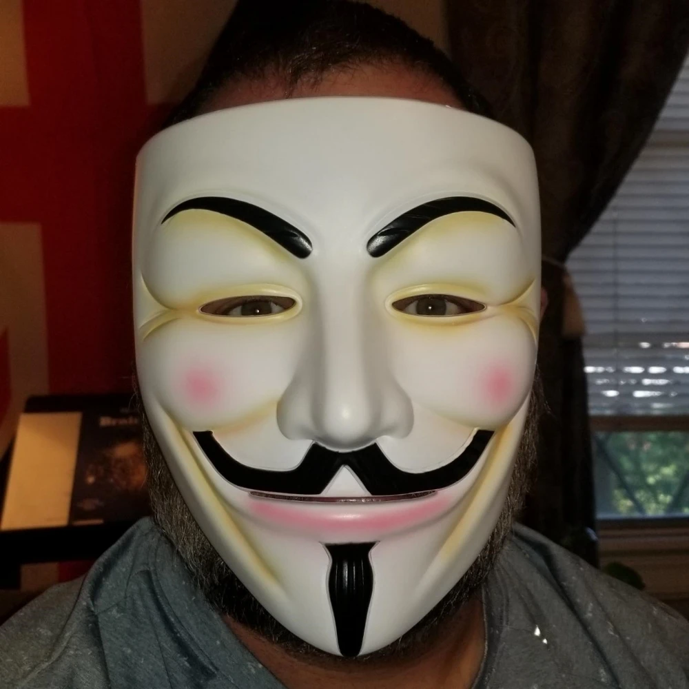 【LEDライトアップマスク】ハロウィン怖いマスク光るマスクパーティーコスプレ衣装小道具LEDマスク調節可能なストラップ付き