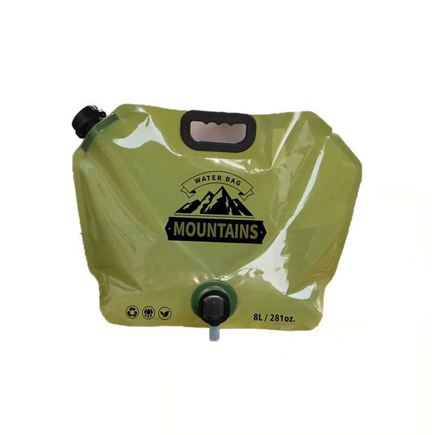 

Outdoor portable folding soft water storage bag for travel and camping