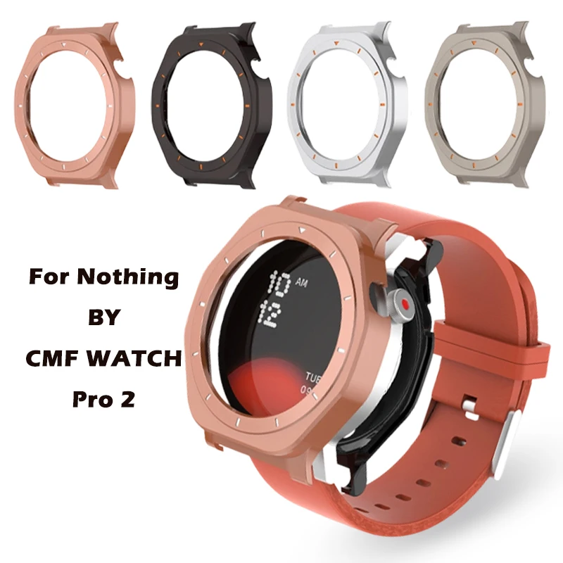 

Защитный чехол-накладка для смарт-часов CMF BY NOTHING Watch Pro 2, аксессуары для циферблата и корпуса для CMF Pro2