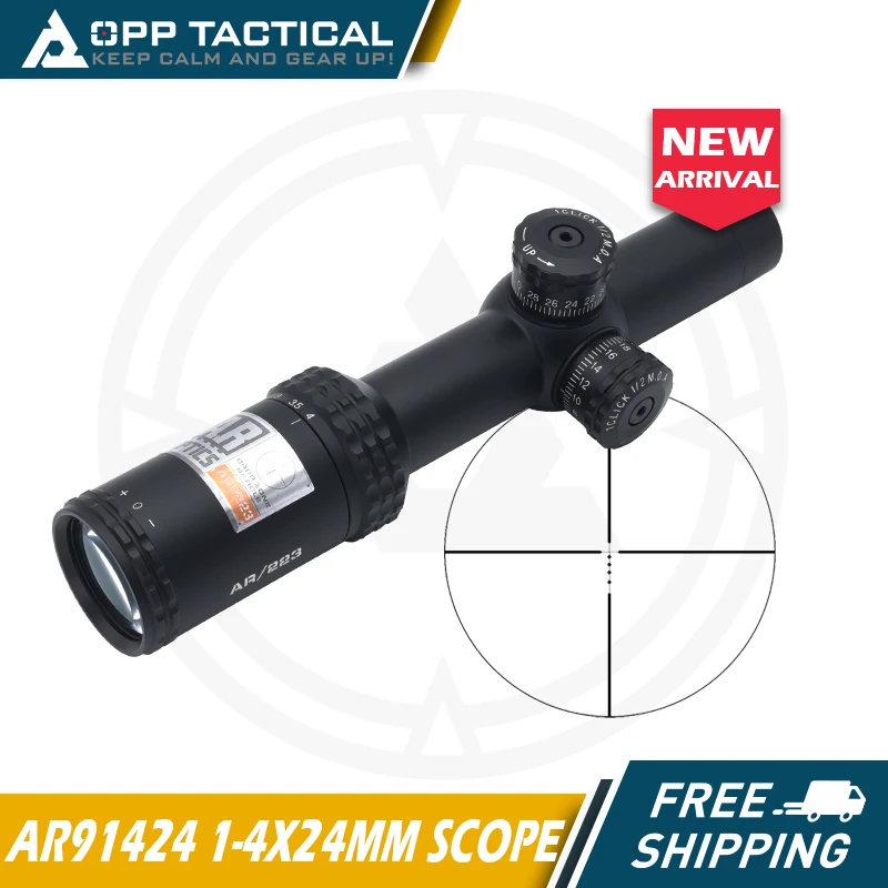 

AR91424 OPTICS 1-4X24 223 DROPZONE RETICLE RIFLE SCOPE