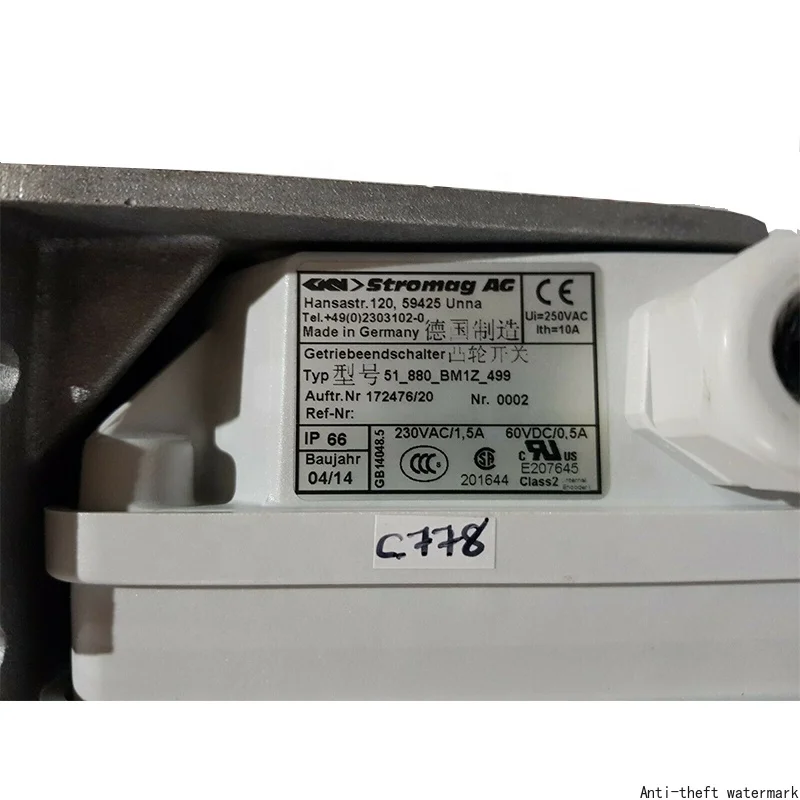 New AG 51-880-BM1Z-499 limit switch, 250VAC, 10A, a hot-selling product in 2026.