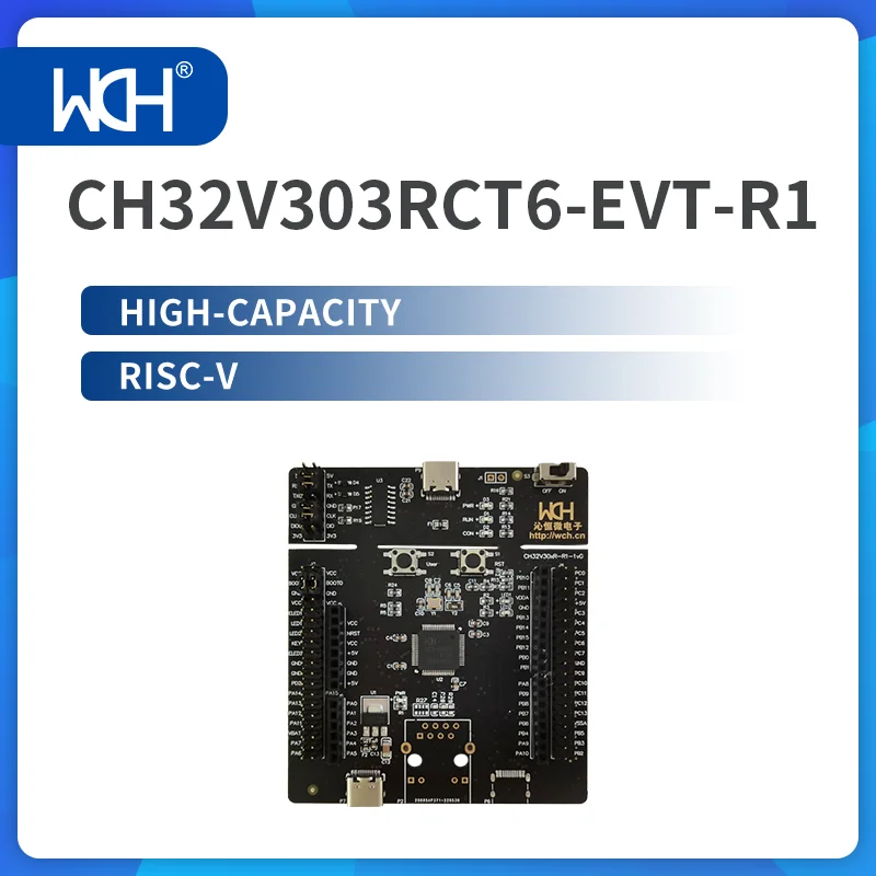 2Pcs/Lot CH32V303 Evaluation Board high-capacity RISC-V