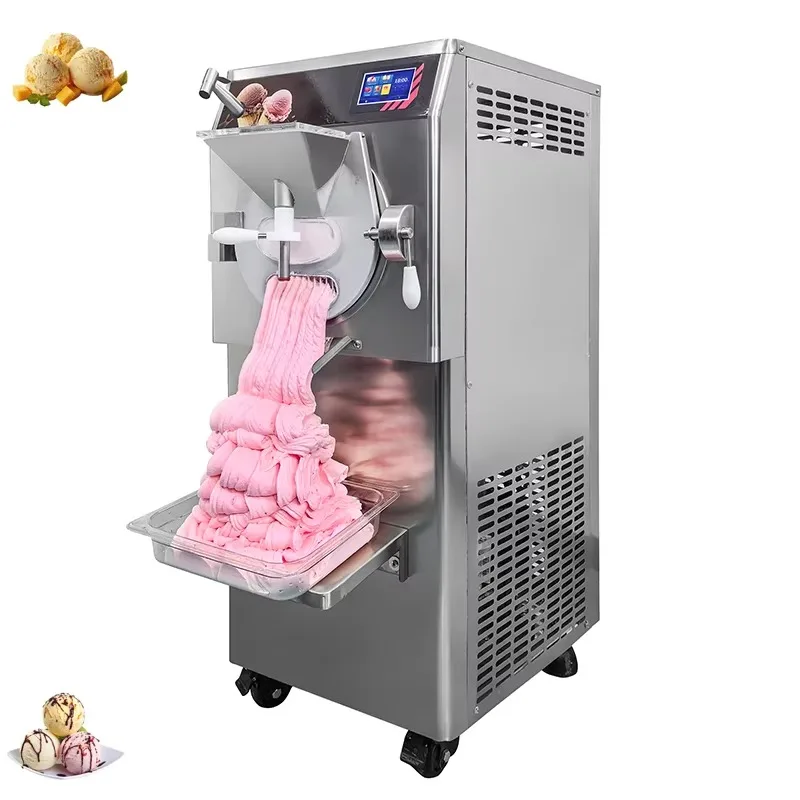Commercial Hard Ice Cream Making Machine Automatic Stainless Steel Yogurt Ice Cream Machine Industrial Ice Cream Maker Machine