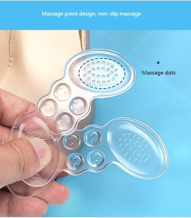 Silikon-Gel-Fersenschutz, Damen-Einlegesohlen für Schuhe, hohe Absätze, Fersenpflaster, größenverstellbar, selbstklebende Fersenkissen, zur Linderung von Fußbeschwerden, Fußpflege-Einlage. – Detail 5